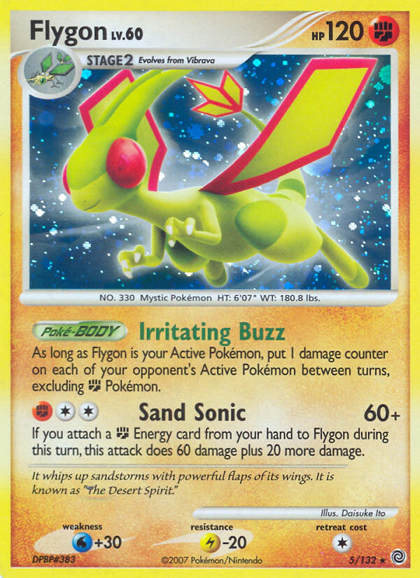 Flygon (5/132) [Diamond & Pearl: Secret Wonders] | Exor Games Dartmouth
