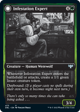 Infestation Expert // Infested Werewolf [Innistrad: Double Feature] | Exor Games Dartmouth