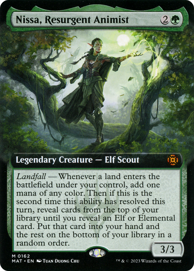 Nissa, Resurgent Animist (Extended Art) [March of the Machine: The Aftermath] | Exor Games Dartmouth