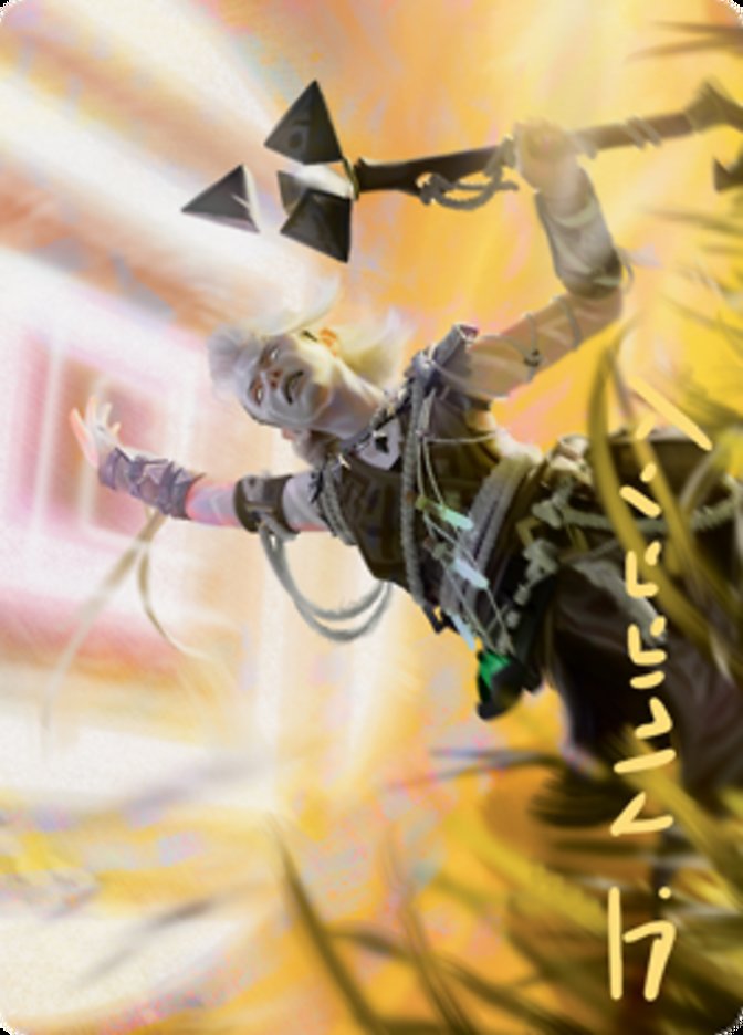 Kor Celebrant Art Card (Gold-Stamped Signature) [Zendikar Rising Art Series] | Exor Games Dartmouth