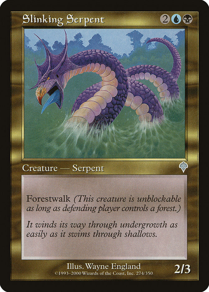 Slinking Serpent [Invasion] | Exor Games Dartmouth