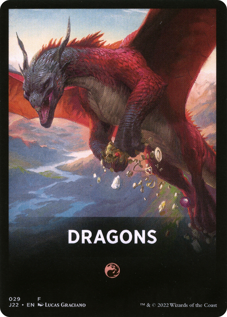 Dragons Theme Card [Jumpstart 2022 Front Cards] | Exor Games Dartmouth