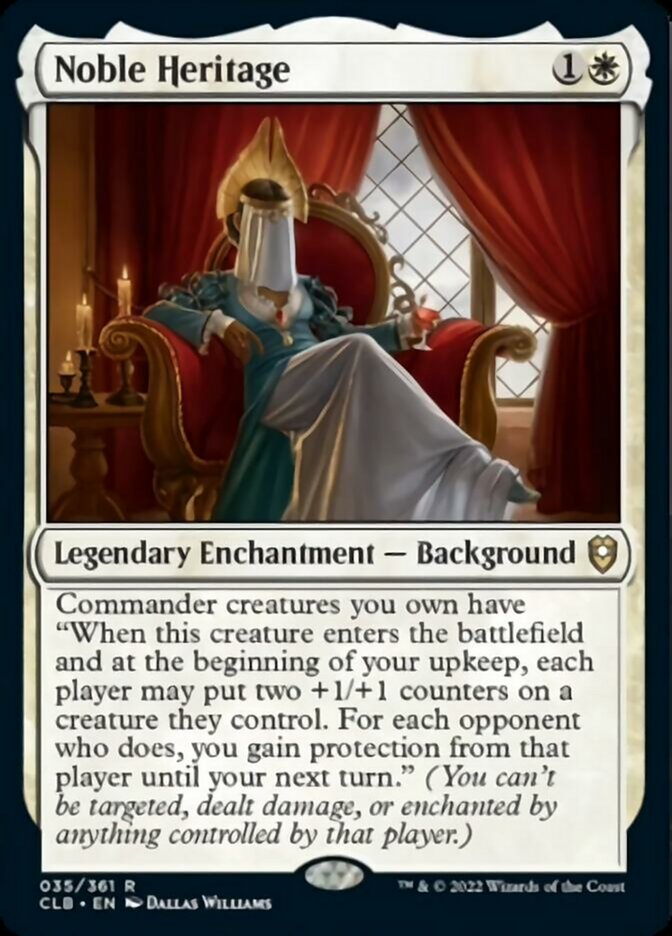 Noble Heritage [Commander Legends: Battle for Baldur's Gate] | Exor Games Dartmouth