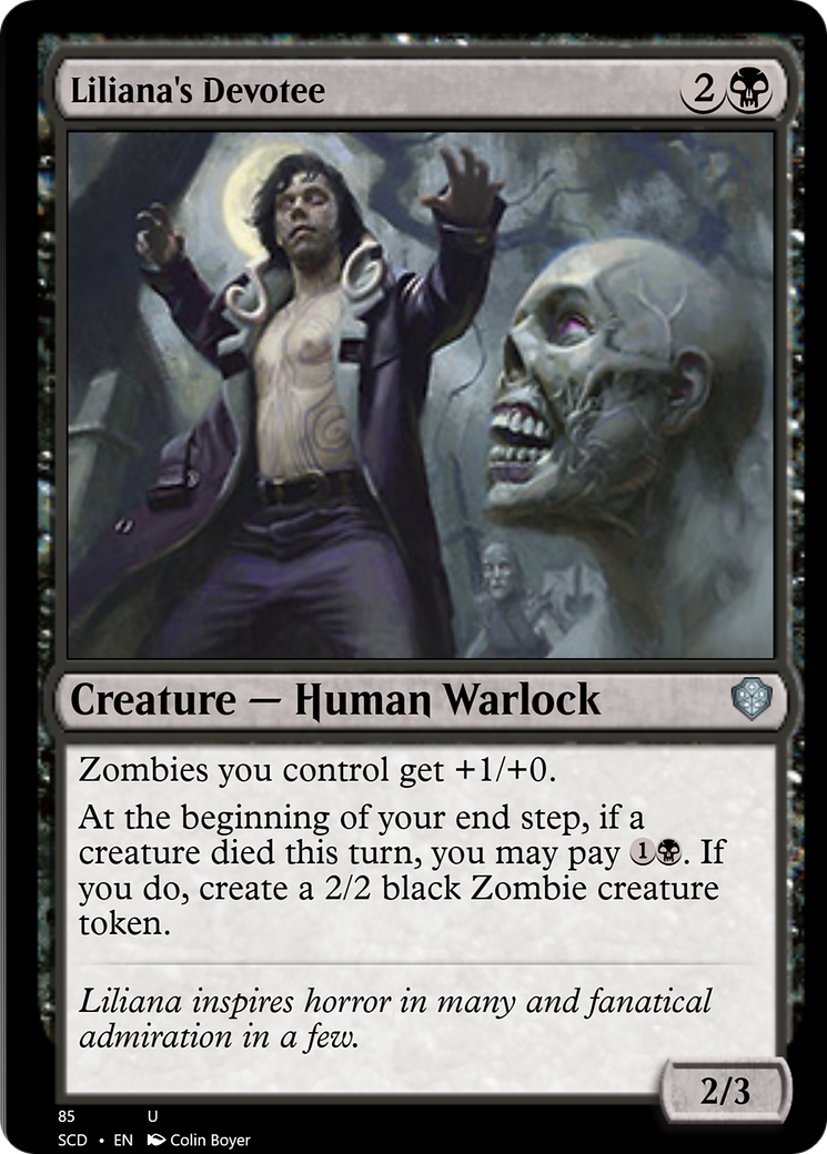 Liliana's Devotee [Starter Commander Decks] | Exor Games Dartmouth
