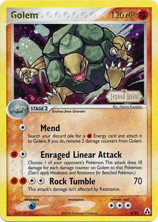 Golem (6/92) (Stamped) [EX: Legend Maker] | Exor Games Dartmouth