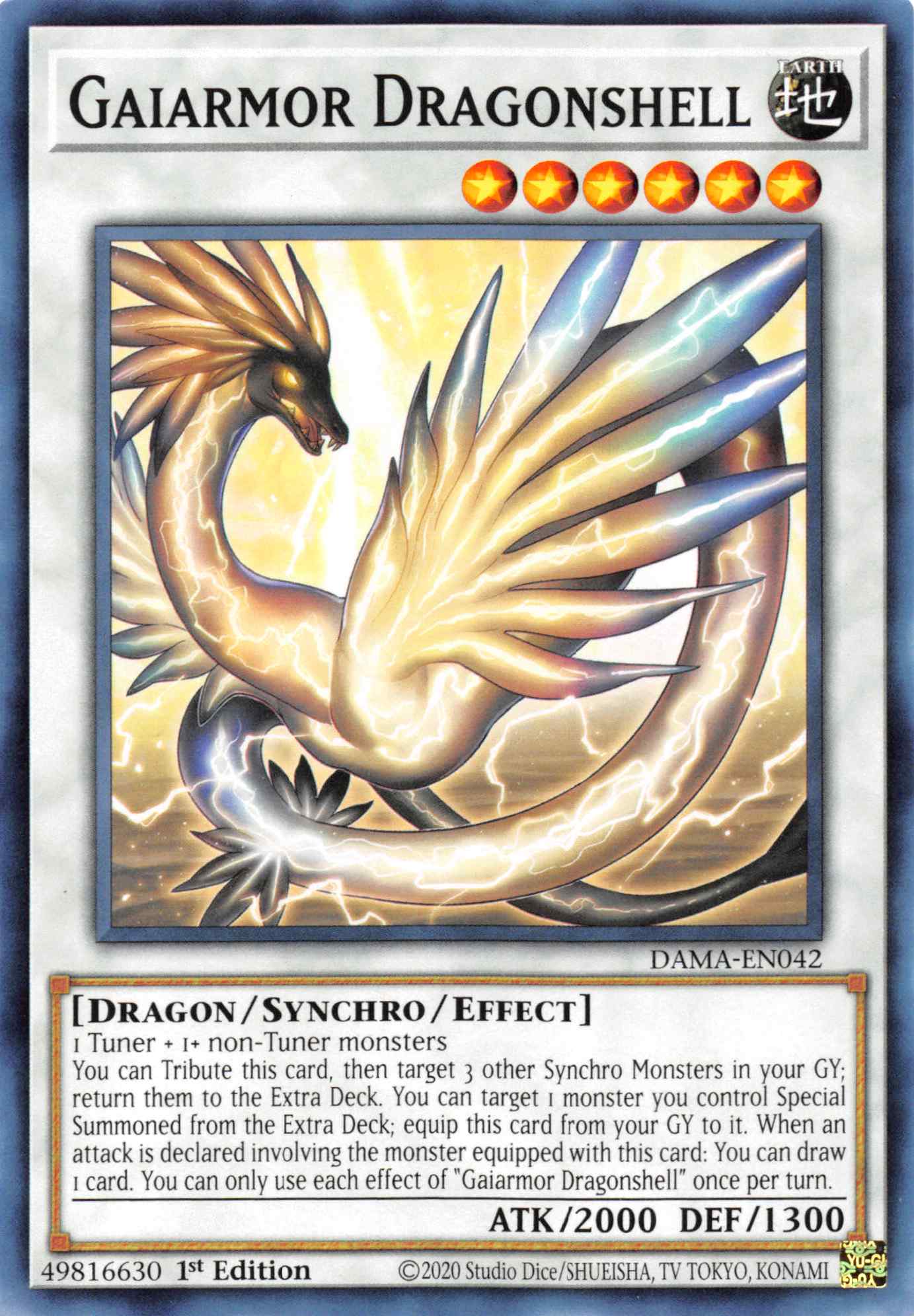 Gaiarmor Dragonshell [DAMA-EN042] Common | Exor Games Dartmouth
