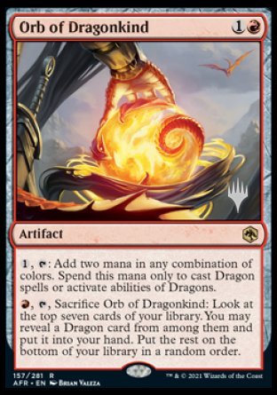 Orb of Dragonkind (Promo Pack) [Dungeons & Dragons: Adventures in the Forgotten Realms Promos] | Exor Games Dartmouth