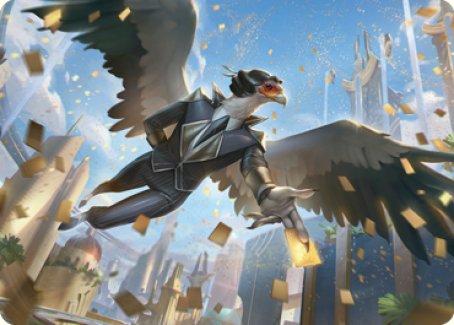 Skyboon Evangelist Art Card [Streets of New Capenna Art Series] | Exor Games Dartmouth