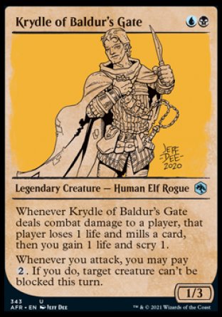 Krydle of Baldur's Gate (Showcase) [Dungeons & Dragons: Adventures in the Forgotten Realms] | Exor Games Dartmouth