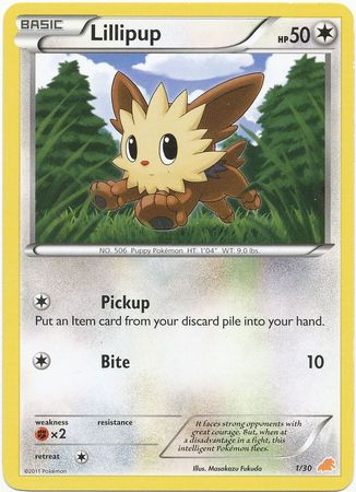 Lillipup (1/30) [Black & White: Trainer Kit - Excadrill] | Exor Games Dartmouth