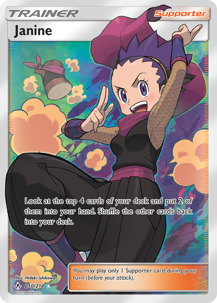 Janine (210/214) [Sun & Moon: Unbroken Bonds] | Exor Games Dartmouth