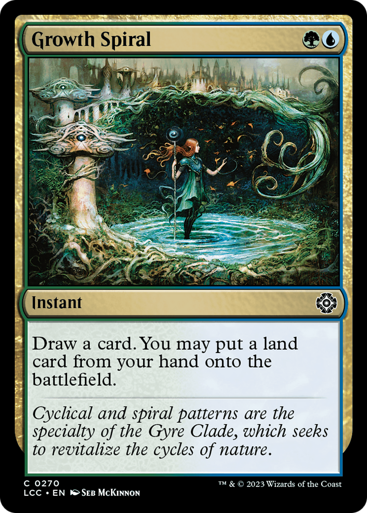 Growth Spiral [The Lost Caverns of Ixalan Commander] | Exor Games Dartmouth