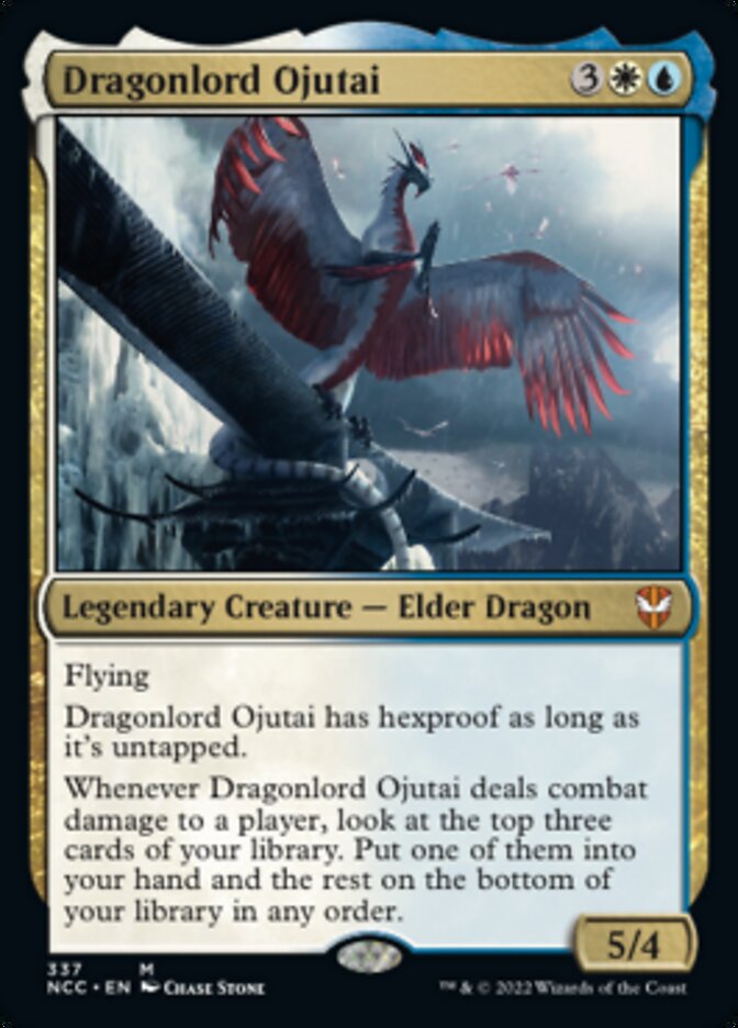 Dragonlord Ojutai [Streets of New Capenna Commander] | Exor Games Dartmouth