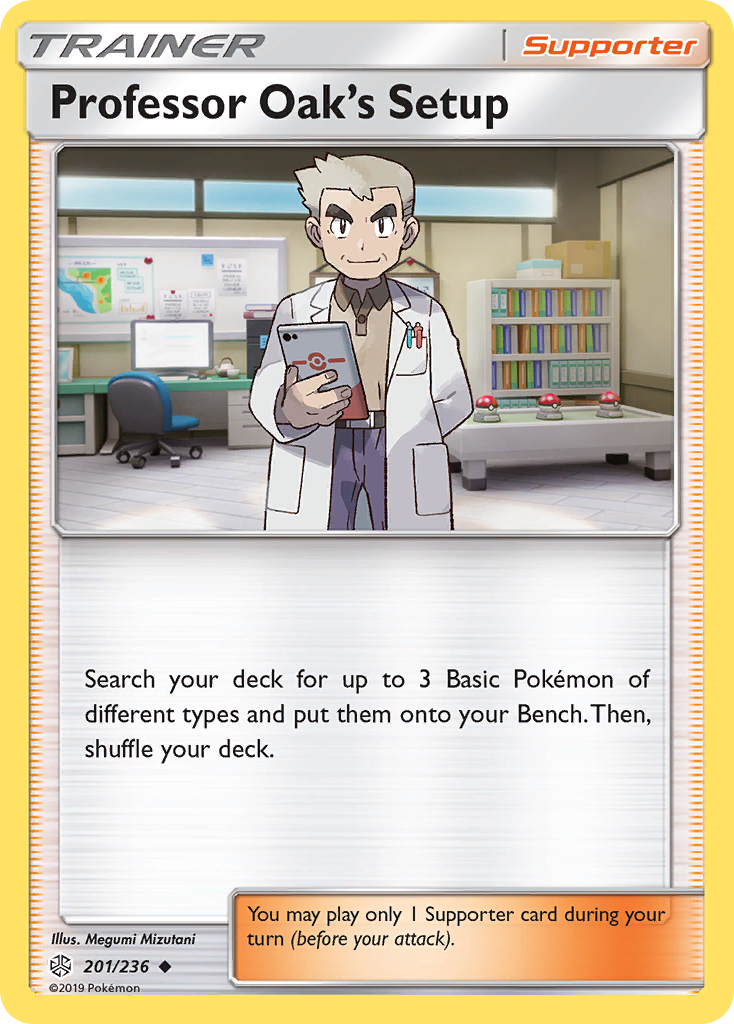 Professor Oak's Setup (201/236) [Sun & Moon: Cosmic Eclipse] | Exor Games Dartmouth