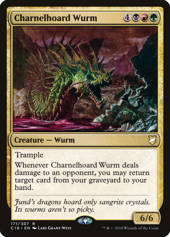 Charnelhoard Wurm [Commander 2018] | Exor Games Dartmouth