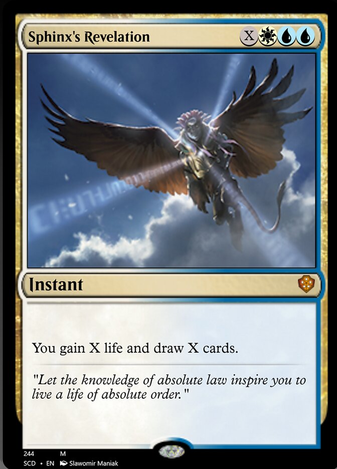 Sphinx's Revelation [Starter Commander Decks] | Exor Games Dartmouth