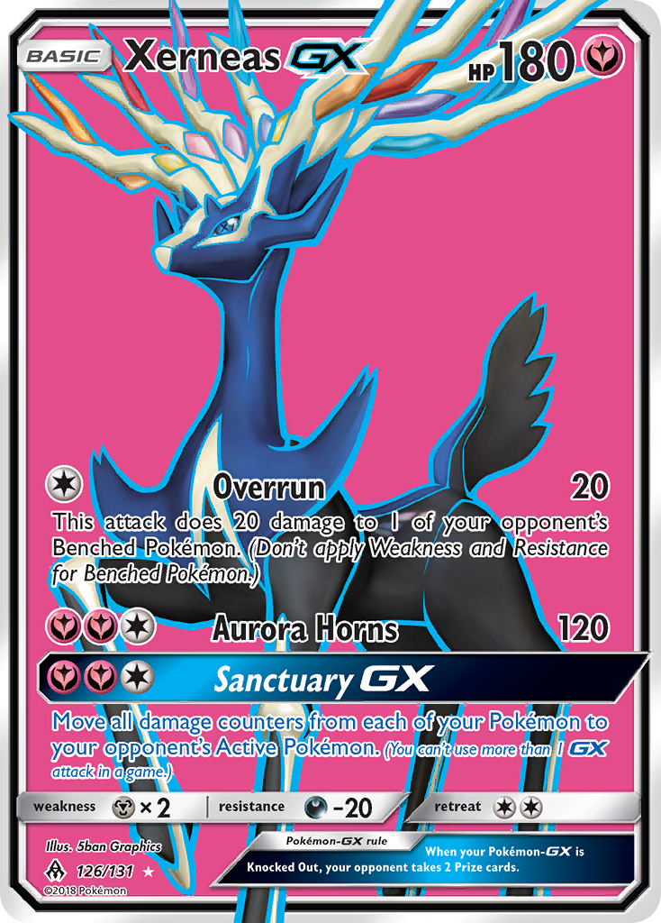 Xerneas GX (126/131) [Sun & Moon: Forbidden Light] | Exor Games Dartmouth