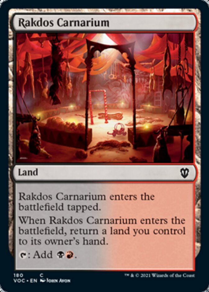 Rakdos Carnarium [Innistrad: Crimson Vow Commander] | Exor Games Dartmouth