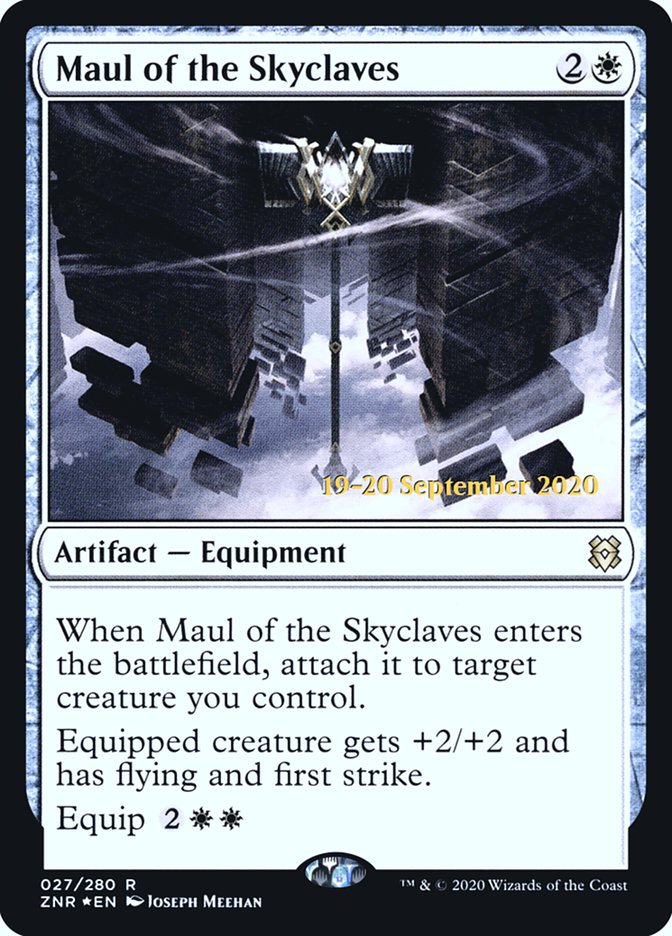 Maul of the Skyclaves  (Prerelease) [Zendikar Rising Prerelease Promos] | Exor Games Dartmouth