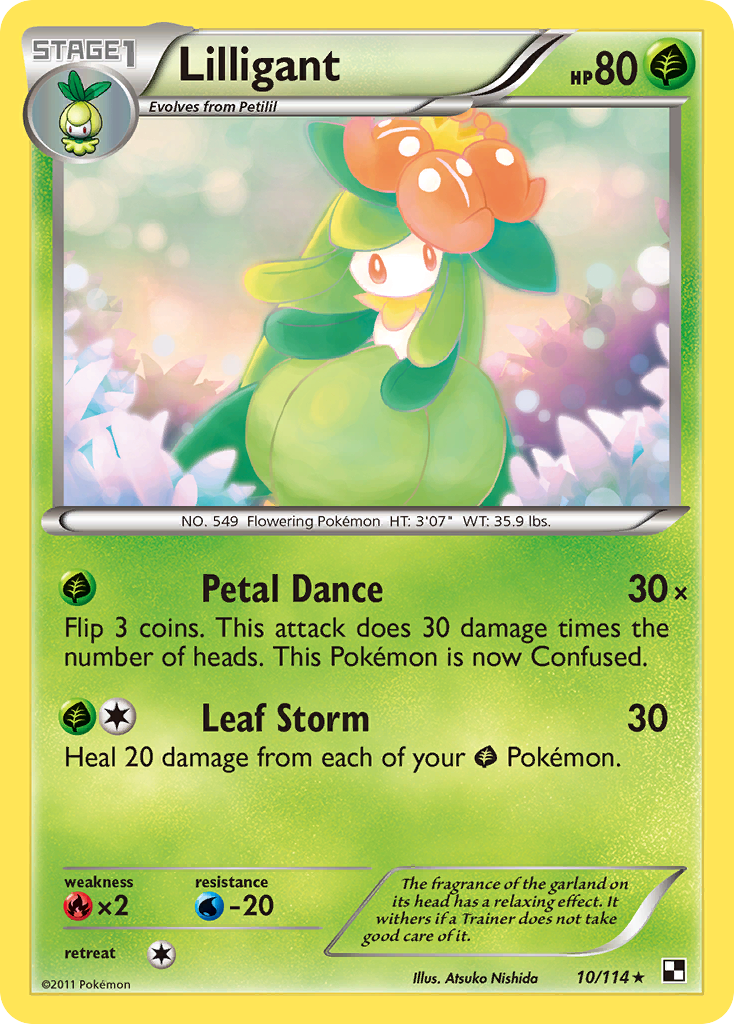 Lilligant (10/114) [Black & White: Base Set] | Exor Games Dartmouth