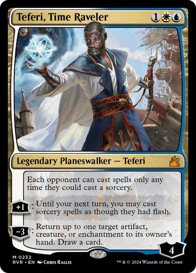 Teferi, Time Raveler [Ravnica Remastered] | Exor Games Dartmouth