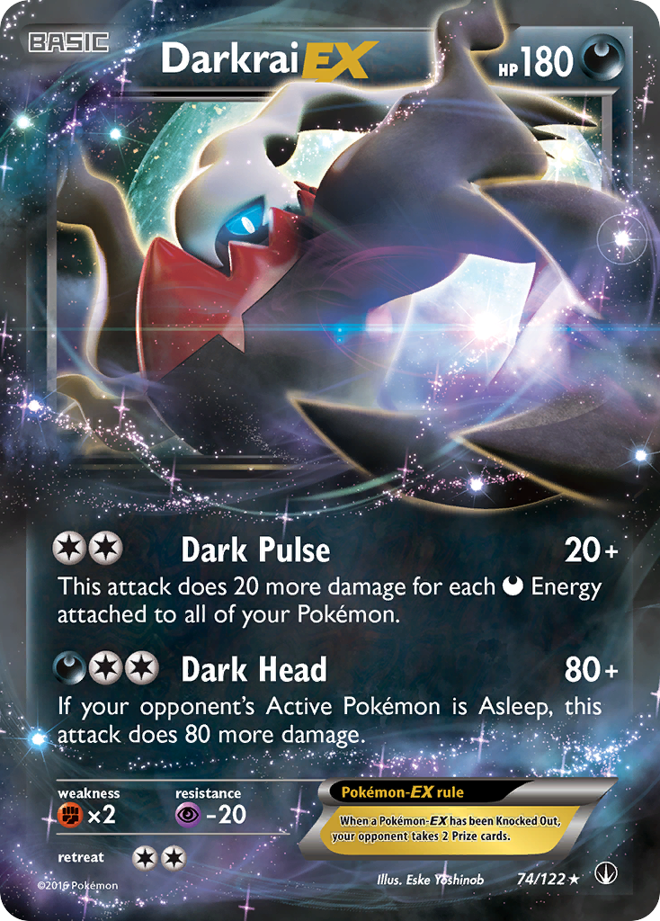 Darkrai EX (74/122) [XY: BREAKpoint] | Exor Games Dartmouth