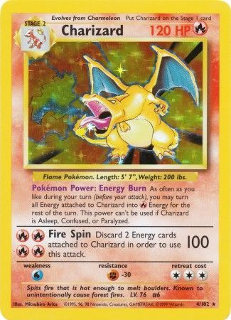 Charizard (4/102) [Base Set Unlimited] | Exor Games Dartmouth