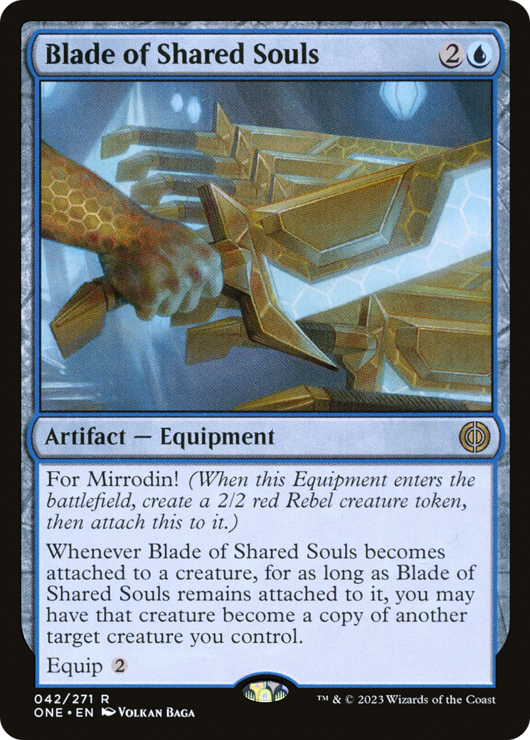 Blade of Shared Souls [Phyrexia: All Will Be One] | Exor Games Dartmouth