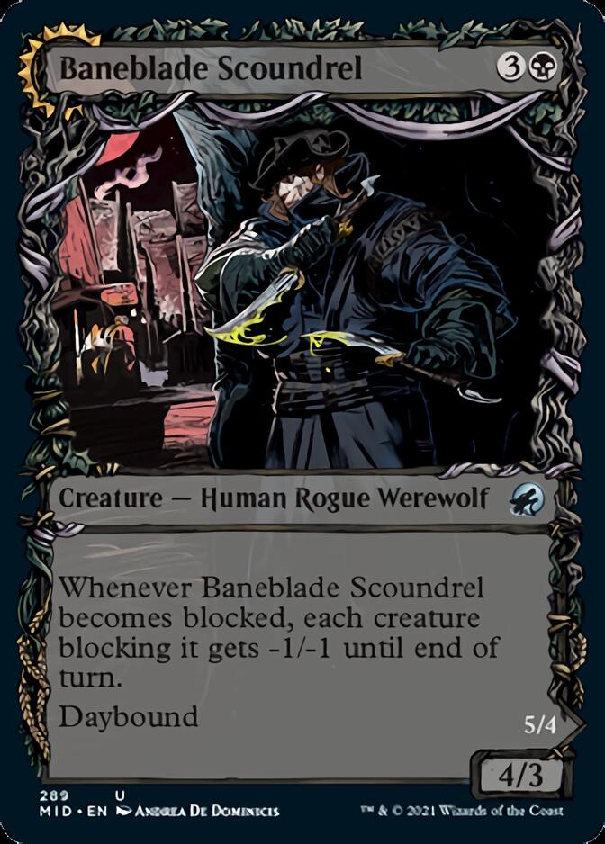 Baneblade Scoundrel // Baneclaw Marauder (Showcase Equinox) [Innistrad: Midnight Hunt] | Exor Games Dartmouth