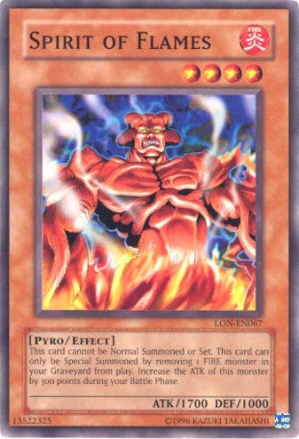 Spirit of Flames [LON-EN067] Common | Exor Games Dartmouth