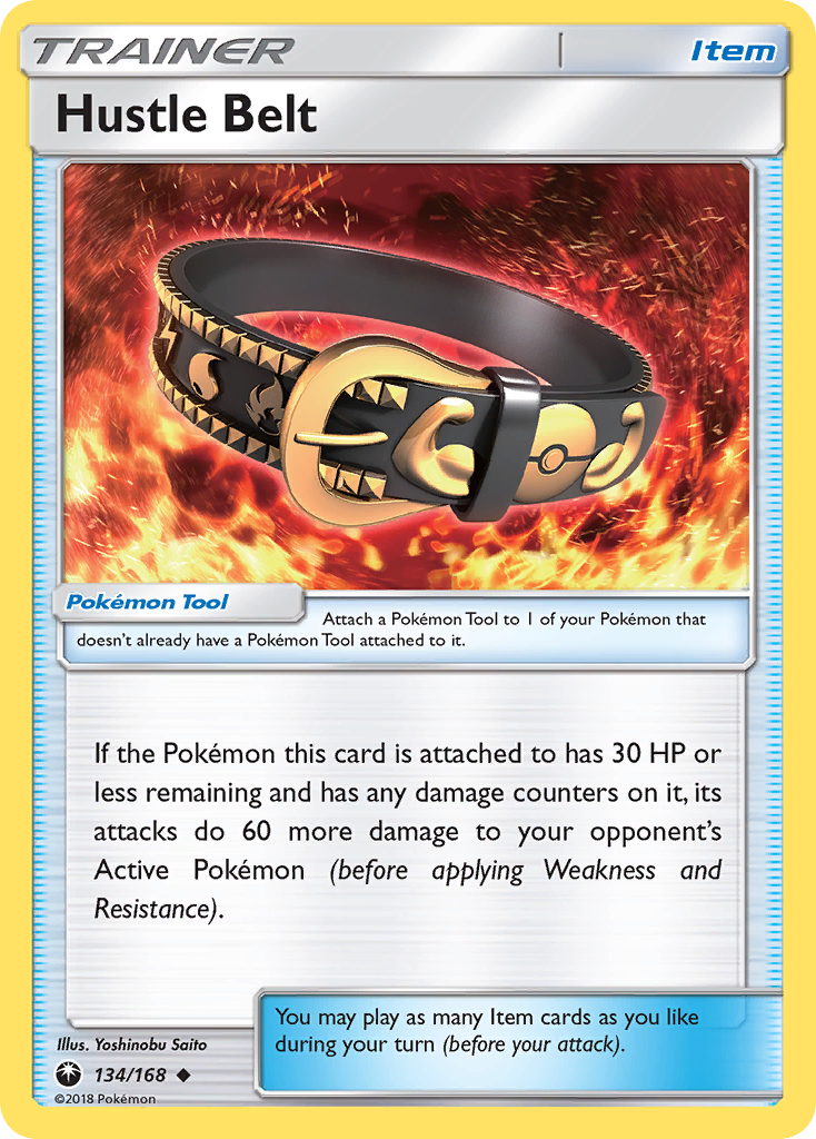 Hustle Belt (134/168) [Sun & Moon: Celestial Storm] | Exor Games Dartmouth