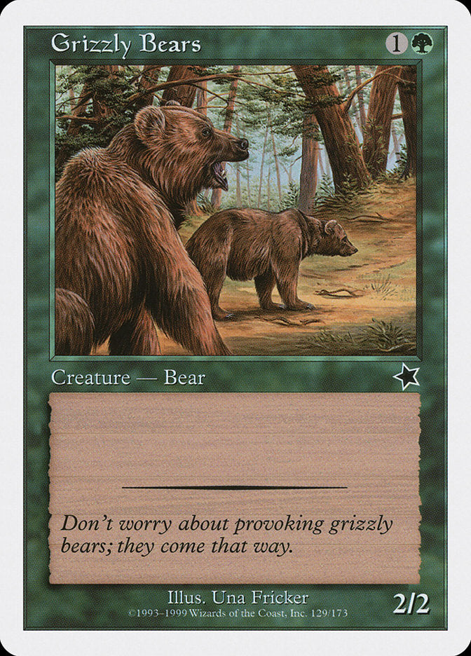 Grizzly Bears [Starter 1999] | Exor Games Dartmouth