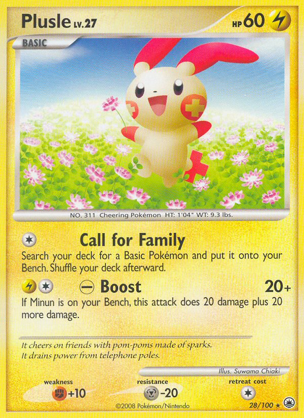 Plusle (28/100) [Diamond & Pearl: Majestic Dawn] | Exor Games Dartmouth
