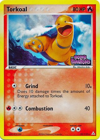 Torkoal (33/110) (Stamped) [EX: Holon Phantoms] | Exor Games Dartmouth