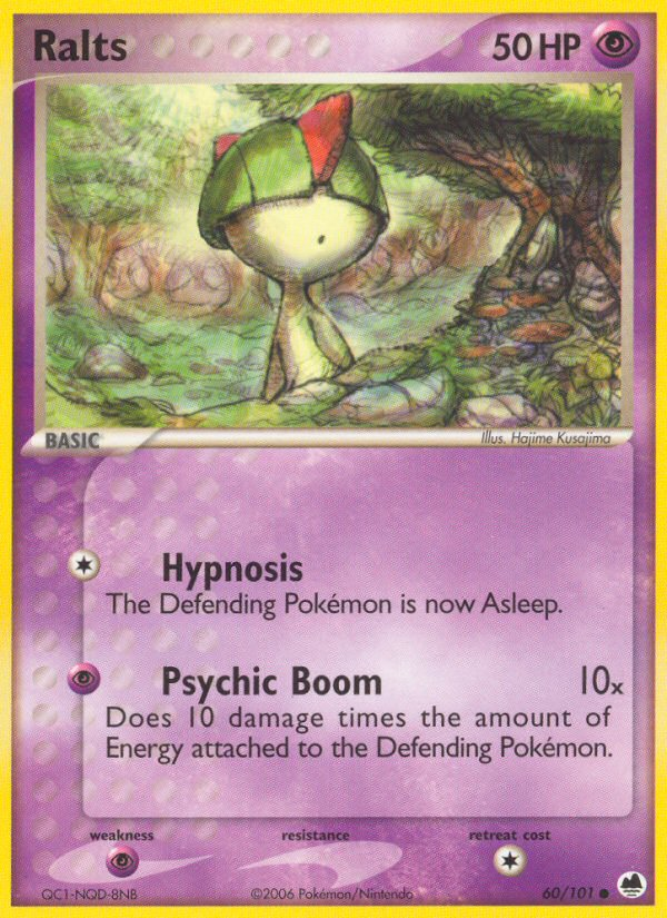 Ralts (60/101) [EX: Dragon Frontiers] | Exor Games Dartmouth