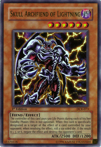 Skull Archfiend of Lightning [DCR-073] Ultra Rare | Exor Games Dartmouth