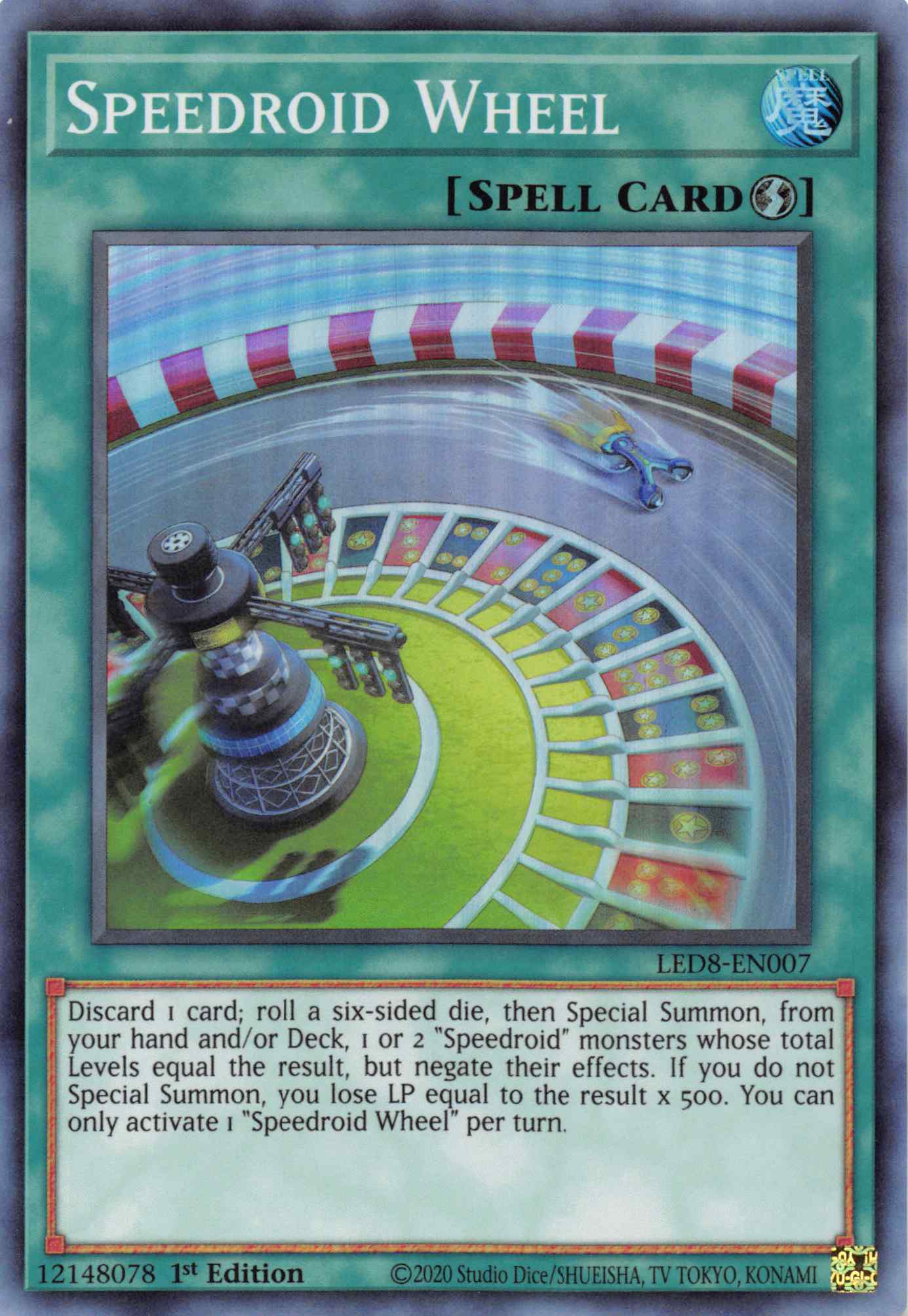 Speedroid Wheel [LED8-EN007] Super Rare | Exor Games Dartmouth