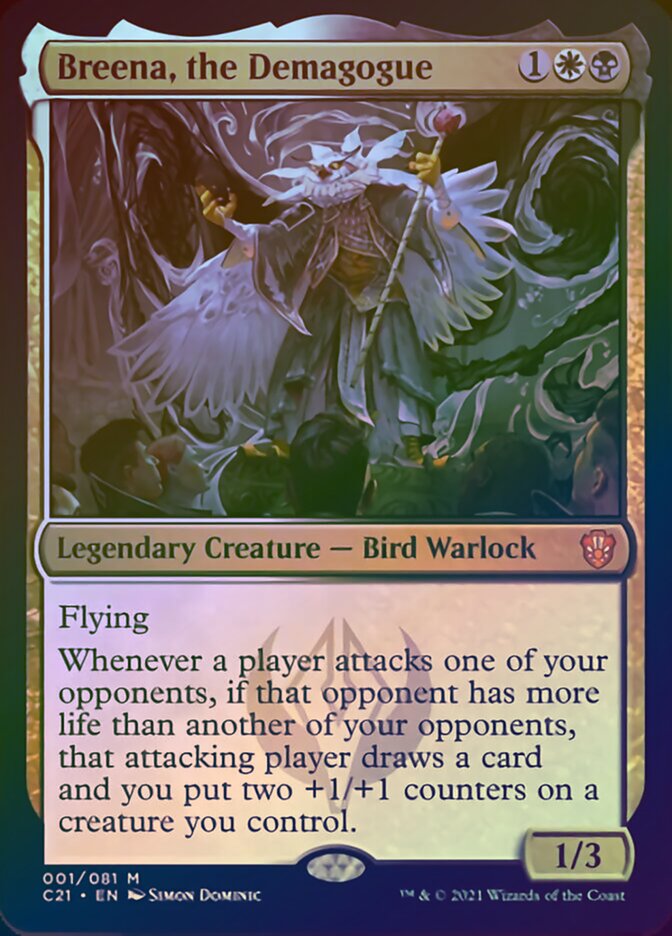 Breena, the Demagogue (Display Commander) [Commander 2021] | Exor Games Dartmouth