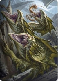 Grakmaw, Skyclave Ravager Art Card [Zendikar Rising Art Series] | Exor Games Dartmouth