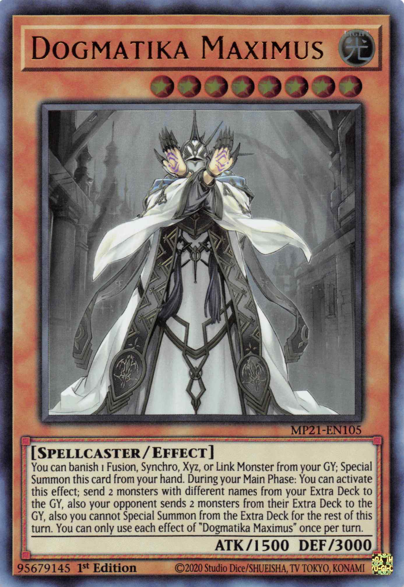 Dogmatika Maximus [MP21-EN105] Ultra Rare | Exor Games Dartmouth