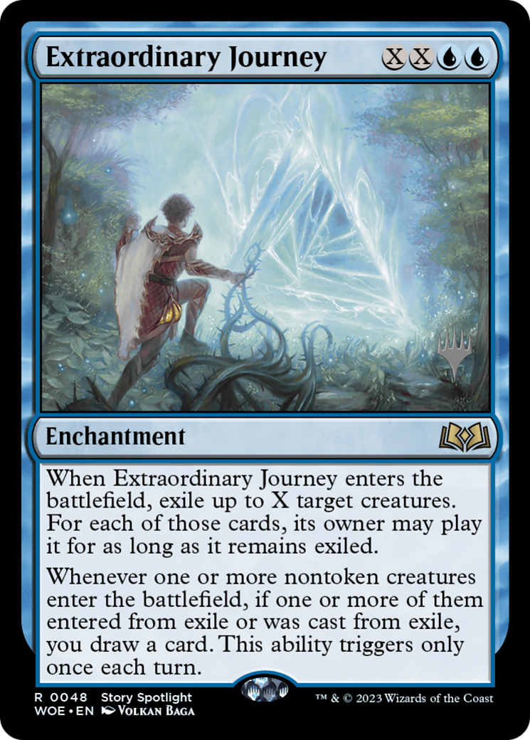 Extraordinary Journey (Promo Pack) [Wilds of Eldraine Promos] | Exor Games Dartmouth