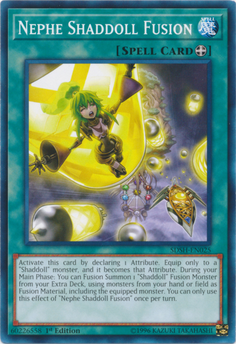 Nephe Shaddoll Fusion [SDSH-EN025] Common | Exor Games Dartmouth