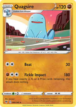 Quagsire (084/185) [Sword & Shield: Vivid Voltage] | Exor Games Dartmouth