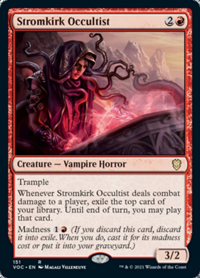 Stromkirk Occultist [Innistrad: Crimson Vow Commander] | Exor Games Dartmouth