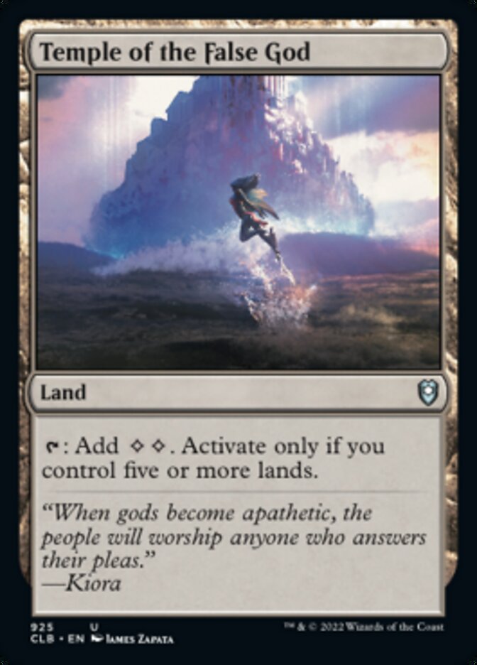 Temple of the False God [Commander Legends: Battle for Baldur's Gate] | Exor Games Dartmouth