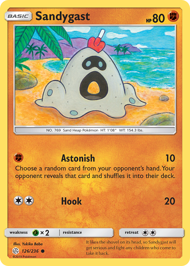 Sandygast (126/236) [Sun & Moon: Cosmic Eclipse] | Exor Games Dartmouth