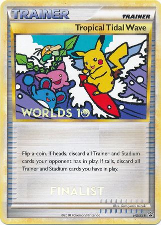 Tropical Tidal Wave (HGSS18) (Finalist) [HeartGold & SoulSilver: Black Star Promos] | Exor Games Dartmouth