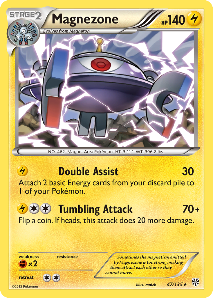 Magnezone (47/135) [Black & White: Plasma Storm] | Exor Games Dartmouth