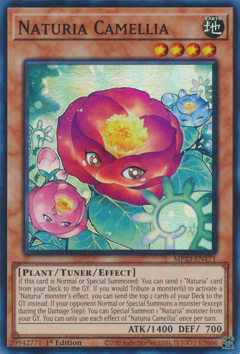 Naturia Camellia [MP23-EN171] Super Rare | Exor Games Dartmouth