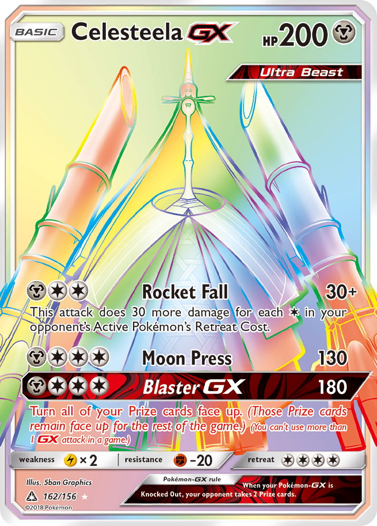 Celesteela GX (162/156) [Sun & Moon: Ultra Prism] | Exor Games Dartmouth